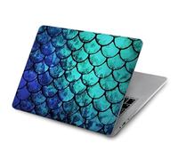 Green Mermaid Fish Scale Case Cover For MacBook Pro 14 M1-M5 A2442 A2779 A2992 A2918 A3112 A3185 A3401 A3434 A3112