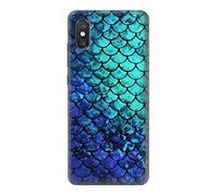 Green Mermaid Fish Scale Case Cover For Xiaomi Mi 8 Pro, Mi 8 Explorer