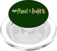 Green Message - Ecological Activism Preserving the Earth PopSockets PopGrip for MagSafe