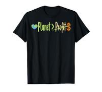 Green Message - Ecological Activism Preserving The Earth T-Shirt