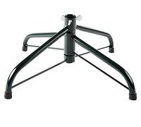 Green Metal Christmas Tree Stand with Grip Thumb Screws - 2 Foldable Metal Green Xmas Tree Stand for Artificial or Real Christmas Spruce