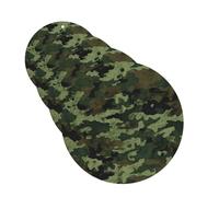 Green Military Camo Car Air Fresheners Cards Set of 4 Pieces Personalized Car Fresheners Gifts for Men Women Auto Aromatherapy Tablets Hanging Scented Cards for Wardrobe Bathroom