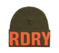 Green Military Knitted Beanie Hat- female- Superdry- Accessories- Green- ONE SIZE- Accessories ONE SIZE