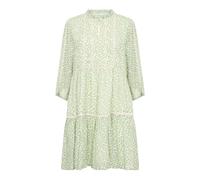 Green Mini Grid Flower - female - Part Two - Short Dresses - Green - XL - Dresses XL