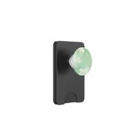 Green Minimalistic Cloudy Sky Cloud Pattern Chic Sky PopSockets PopWallet for MagSafe