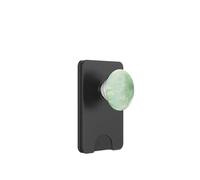 Green Minimalistic Cloudy Sky Cloud Pattern Chic Sky PopSockets PopWallet for MagSafe