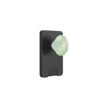 Green Minimalistic Cloudy Sky Cloud Pattern Chic Sky PopSockets PopWallet for MagSafe