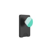 Green Mint Diagonal Geometric Modern Color block Trend PopSockets PopWallet for MagSafe