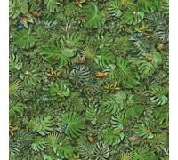 Green Modern Designer Effect Anti-Slip Vinyl Flooring For Kitchen, Bathroom, Dining Room & Living Room, 2.5mm Thick Vinyl Sheet, 7 Years Warranty-2m(6'6") X 2m(6'6")-4m²