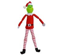 Green Monster Doll Christmas Suffed Plush Toy Fairy Elf Ornament (Strip)