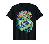 Green Mother Nature Earth Day Earth Mother Planet Nature T-Shirt