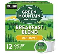 Green Mountain Coffee Breakfast Blend Single-Serve Keurig K-Cup Pods, Light Roast Coffee, 12 Count