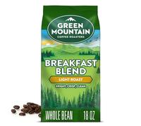 Green Mountain Coffee Roasters Breakfast Mix Whole Bean Coffee Lightly Roasted 530ml (Pack of 1)