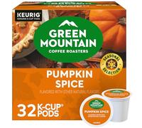 Green Mountain Coffee Roasters Seasonal Selections Pumpkin Spice, Keurig Single Serve K-Cup Pods, Light Roast Cofee, 32 Count