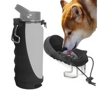Green Mountain Pawz- Silicone Water Bottle Sling with Kickstand Transforms into a Dog Water Bowl, Compatible with 32 oz Wide Mouth Bottles from Hydroflask and Nalgene, Portable Dog Water Bottle