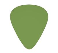 Green Mountain printed guitar picks, 12-piece set with thin, medium, and thick styles, comes with a storage case