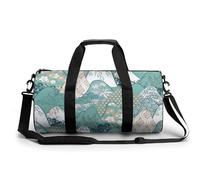 Green Mountain Sport Duffel Bag Gym Bag Weekend Overnight Bag for Travel Camping Hiking Beach 45x23x23cm