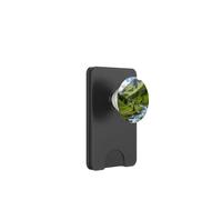 Green Mountain Valley River Alpine Landscape Nature Artwork PopSockets PopWallet for MagSafe