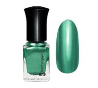 Green Nail Polish, Metallic Nail Polish,Quick Drying Chrome Metal Effect Polish Chip Resistant,Long Lasting Breathable Metallic Varnish No Need Baking,Glossy Water Based Chrome Nails Varnish Manicure