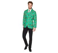 Green Nutcracker Jacket and Tie - Halloween Christmas Holiday Mens Costume, L