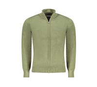 Green Nylon Cardigan with Embroidery- male- North Sails- Cardigans- Green- S- Knitwear S