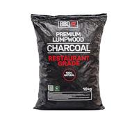 Green Olive Firewood - 10kg Restaurant Grade Lumpwood BBQ Charcoal Bag - Large Chunks for Longer Cooking - Ideal for Charcoal Barbecues and Outdoor Grilling - Premium BBQ Coal
