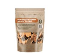 Green Olive Firewood Co Oak Whiskey Barrel Smoking Chunks 5L
