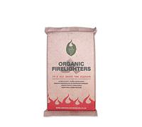 Green Olive Firewood - Organic Fire lighters - Firelighters for bbq, fireplaces, stoves, campfires & more - Natural bbq lighter - Organic and long lasting Fire Starter - Pack of 32