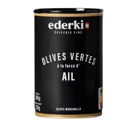Green Olives with Garlic 300g