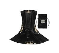 (Green, One size) Altar Tarot Cloth Velvet Tarot Cards Tablecloth With Bag Oracles Divinations