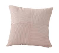 (Green, One size) Premium Corduroy Cushions Case Durability Polyester Fabric Cushions Cover Hiddens Zippers Pillowcase for Easy Cleaning Bee white