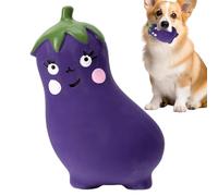 Green Onion Dog Teething Toy - Soft Latex Puppy Chew Toy, Cute Cartoon Vegetables Design | Reusable Pet Play For Chew Ag