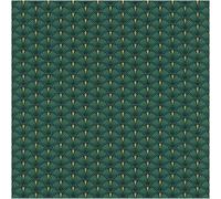 Green Or Pink Art Deco Fan Vinyl Wallpaper Smooth Paste The Wall Design