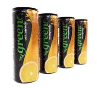 Green Orangeade Low Calorie Soft Drinks Sparkling Orange Flavour with 20