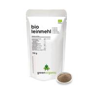 Green Organic Linseed Flour, High Fibre, 750g