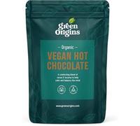 Green Origins Organic Super Cacao Hot Chocolate Blend to Calm & Balance the Mind | No Added Sugar | Vegan | 10 Servings, 150g | Gluten Free, Dairy Free, Kosher