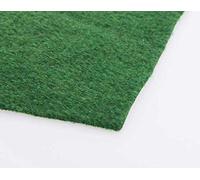 Green Outdoor Carpet 2mm Pile Garden Events Budget Exhibition Temporary Fake Grass Alternative (4m x 10m)