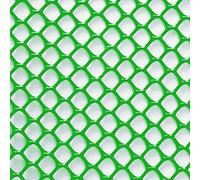 Green ow Fence Roll 15M Temporary Plastic Outdoor Ber for Gardens Barns & Chain Link Fencing Ideal for Protecting Plants Fruits & Vetables