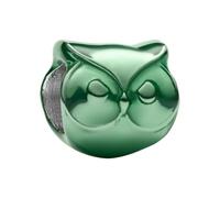 Green Owl Mini Charm