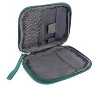 Green Oxford Cloth Handheld First Aid Bag for Travelling | Portable, Fully Opened Layout, Easy to Wash, Convenient Storage, Outdoor Activities Use