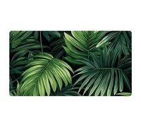 Green Palm Leaves-1855 Cushioned Kitchen Runner Rug Mat Stain Resistant, Easy Wipe Clean for House Sink Office,15.7"x29.5"in