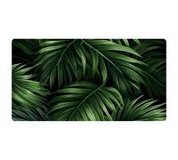 Green Palm Leaves-1867 Cushioned Kitchen Runner Rug Mat Stain Resistant, Easy Wipe Clean for House Sink Office,15.7"x29.5"in