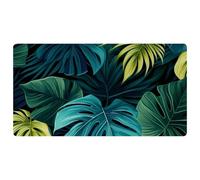 Green Palm Leaves-1939 Cushioned Kitchen Runner Rug Mat Stain Resistant, Easy Wipe Clean for House Sink Office,15.7"x29.5"in