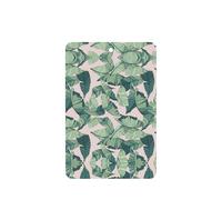 Green Palm Tree Leaves Pink Printing 10 Pcs Air Freshener Cards,Car Scented Hanging Sheets Air Freshener Set For Car Decoration