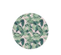 Green Palm Tree Leaves Pink Printing 10 Pcs Air Freshener Cards,Car Scented Hanging Sheets Air Freshener Set For Car Decoration