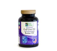 Green Pasture Blue Ice Royal Butter/Fermented Cod Liver Oil Blend - 120 Capsules