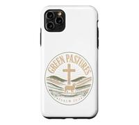 Green Pastures Psalm 23:2 Christian Faith Case for iPhone 11 Pro Max