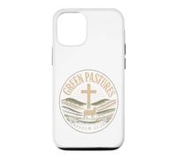 Green Pastures Psalm 23:2 Christian Faith Case for iPhone 12/12 Pro