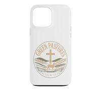 Green Pastures Psalm 23:2 Christian Faith Case for iPhone 13 Pro Max