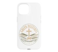 Green Pastures Psalm 23:2 Christian Faith Case for iPhone 15